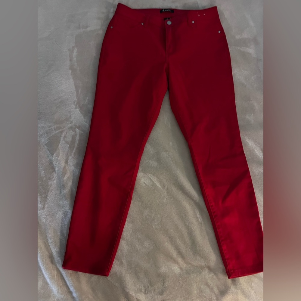 Dc jeans red size 12 new